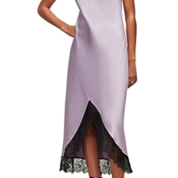 Stunning AllSaints Praia Lace Silk Dress - Picture 1 of 5